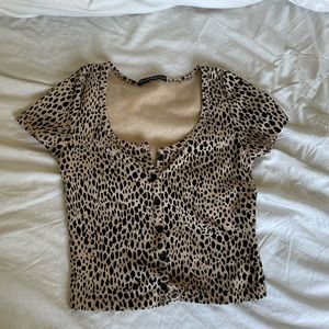 Brandy Melville cheetah zelly